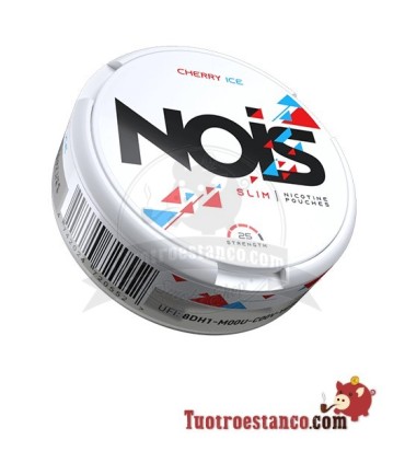 SAQUETA de Nicotina com Gelo de Cereja NOIS