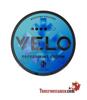 Bolsita de Nicotina VELO Freezing Pepermint Storm 10,9 mg