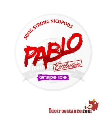 Bolsita de Nicotina Pablo Exclusive Grape Ice