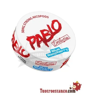 Pablo Exclusive Blue Raspberry Nicotine Sachet