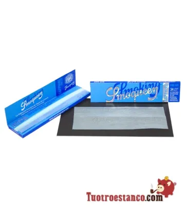 Smoking Paper SmoQueen Sapphire King Size 110 mm - 50 booklets