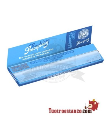 Papel Smoking SmoQeen Sapphire King Size 110 mm