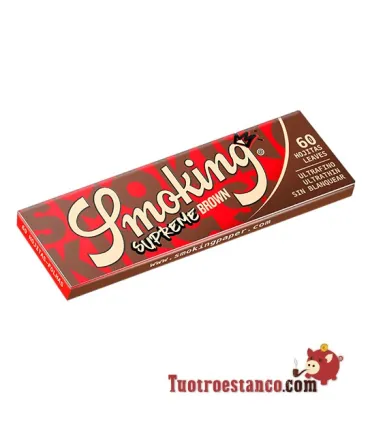 Supreme Brown Smoking Paper 70 mm - 50 booklets