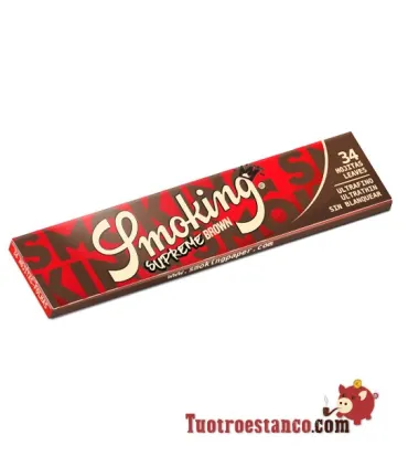 Rauchendes Supreme Brown Kingsize-Papier