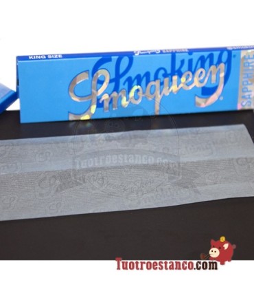 Papel Smoking SmoQueen Sapphire King Size 110 mm