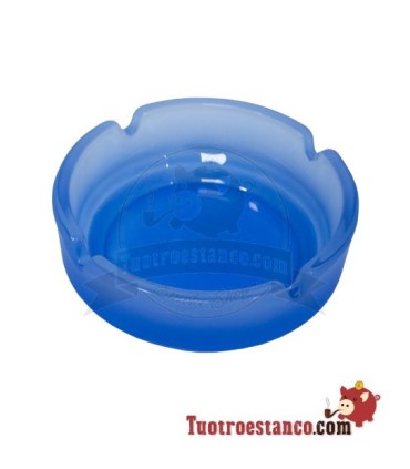 Grande posacenere colorato di vetro 10,9 cm