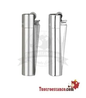 Clipper Metálico Plata + Estuche Metálico