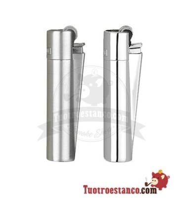 Tondeuse métallique argentée + boîtier métallique