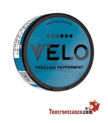 Bolsita de Nicotina VELO Freezing Pepermint Max 24 mg