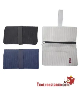 Champ tabakshouder met Corduroy Touch rubber