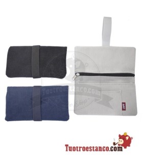 Funda Porta tabaco champ con goma Tacto Pana