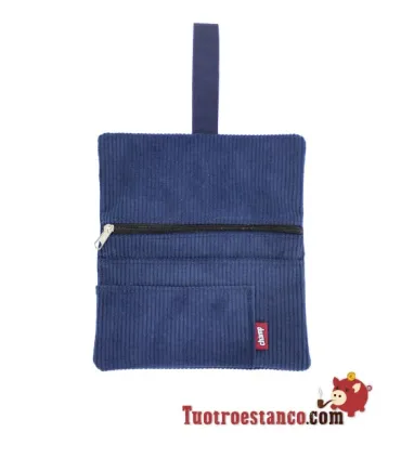 Capa do porta-tabaco Champ com borracha Corduroy Touch