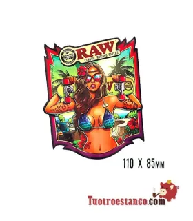 Autocollant Raw Bazil Girl