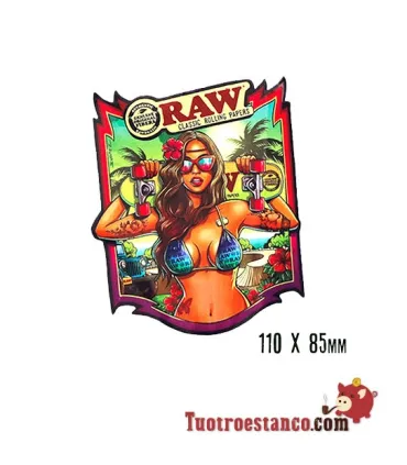 Autocolante Raw Bazil Girl