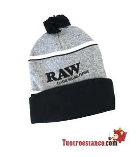 Grey winter hat from RAW