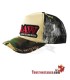Beige Camouflage Trucker Grille Cap + Raw Poker