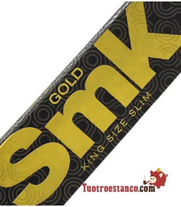SMK-King-Size-Slim GOLD-Papier