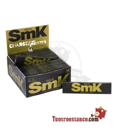 Estojo de Papel SMK king size slim GOLD