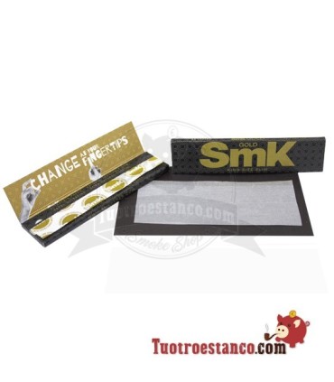 Estuche de Papel SMK king size slim GOLD