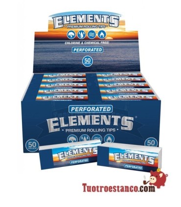 Estuche de filtros de cartón Elements - 50 filtros