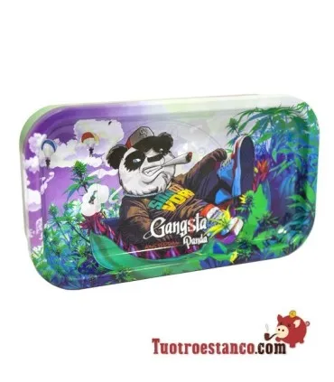 Gangsta Panda Green Tray Box
