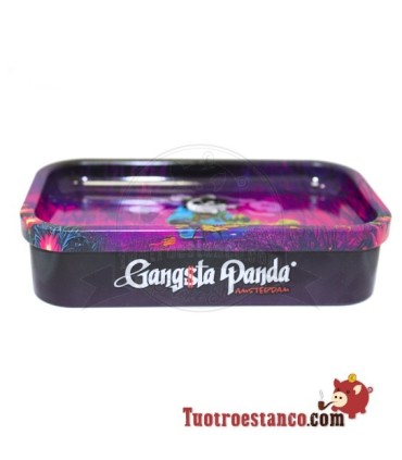 Gangsta Panda Paarse Dienbladdoos
