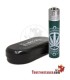 Ganjala Green Metallic Clipper + metal case