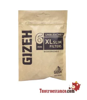 Gizeh 6 XL schlanke biologisch abbaubare Filter