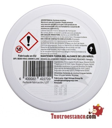 Gel des myrtilles de Denssi