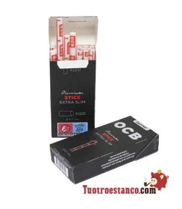 Filtros OCB pré-cortados de 5,7mm Filtros 120