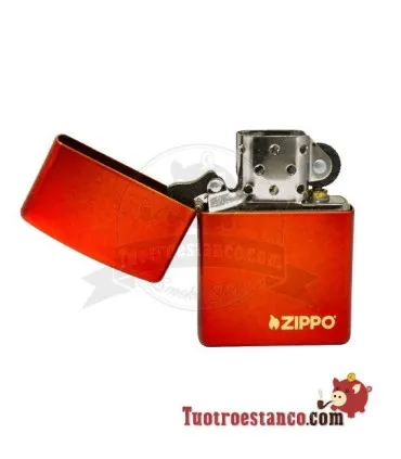 Zippo Métallique Rouge