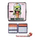 Pitillera Zombie Calavera Cream de 20 cig