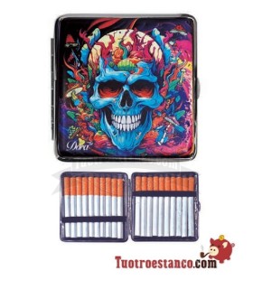 Étui à cigarettes Skull Colors 20