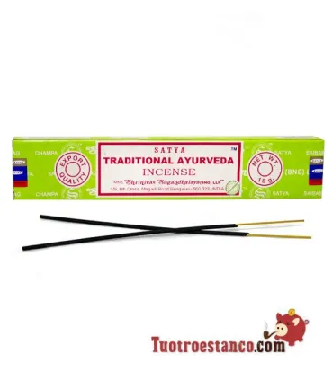 Arôme d’encens traditionnel d’Ayureda de Satya 15 gr