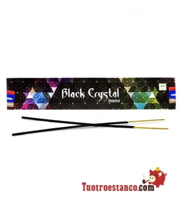 Incenso Satya Aroma Cristallo Nero 15 gr