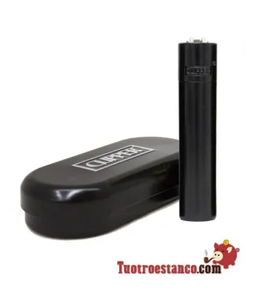 Clipper Metálico Black + Estuche Metálico