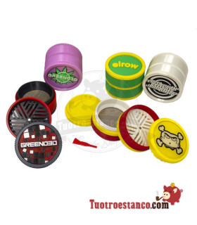 3D Pol Grinder 4 onderdelen
