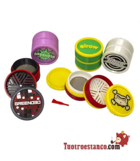 3D Pol Grinder 4 peças