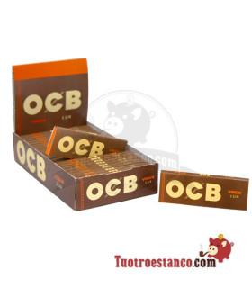 OCB virgin 1 1/4 paper of 78 mm - 25 booklets