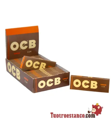 OCB Virgin 1 1/4 Papier mit 78 mm - 25 Broschüren