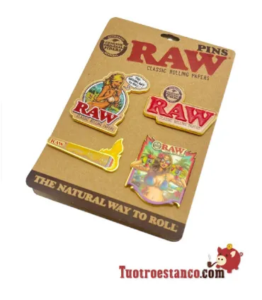 RAW Pins Original Pack de 4 | Accesorios de Liar