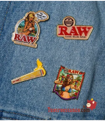 RAW Pins Original Pack de 4 | Accesorios de Liar