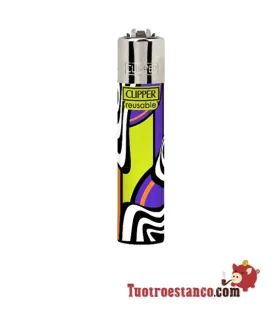 Clipper-Psychodelisches Muster