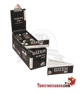 Estuche de filtros Gizeh de cartón Slim - 24 ud