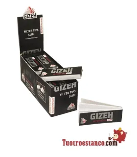 Estuche de filtros Gizeh de cartón Slim - 24 ud