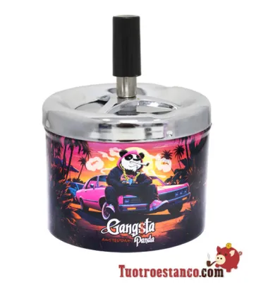 Cenicero Push Gangsta Panda
