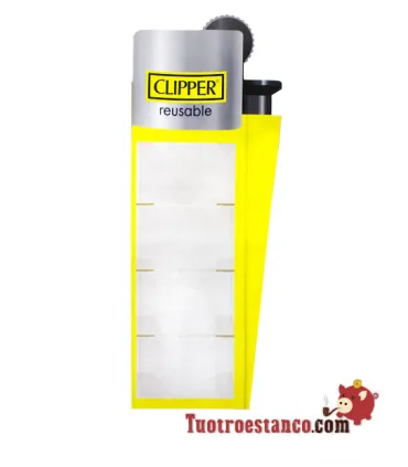 Expositor encendedor Clipper cerrado  VACÍO