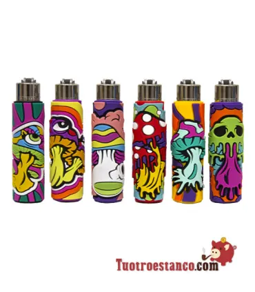 Clipper + Funda Silicona micro Mushroom Party