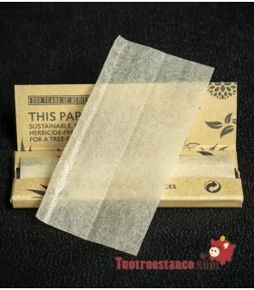 Papel Rizla Orgánico Natura de 70 mm - 50 libritos