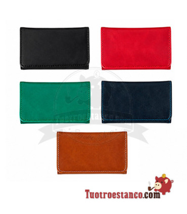 Porta tabaco The Collage Lisa de colores MINI